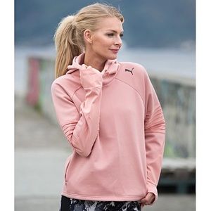 Puma Evostripe Hoodie Pink Moto Hoodie